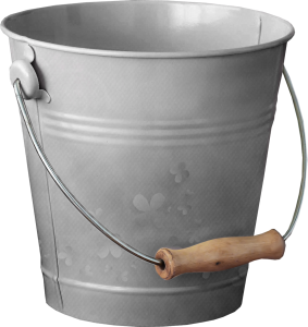 iron bucket PNG image free download-7777